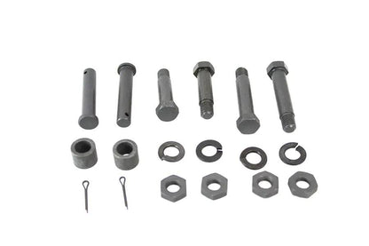 Colony Parkerized Footboard Hinge Bolt Kit for Harley Davidson EL & FL Models by Colony