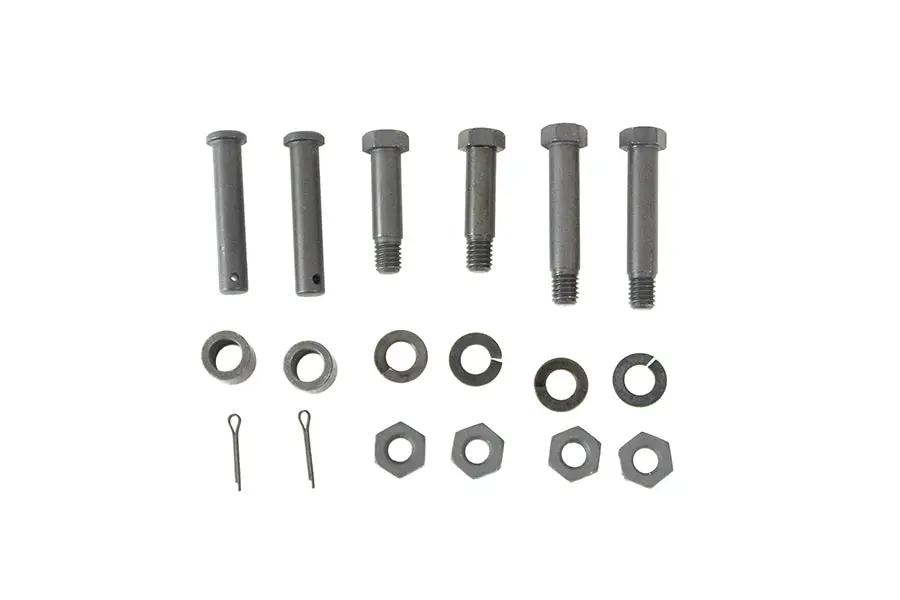 Colony Parkerized Footboard Hinge Bolt Kit for Harley Davidson EL & FL Models by Colony