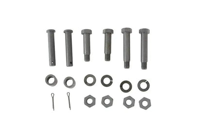 Colony Parkerized Footboard Hinge Bolt Kit for Harley Davidson EL & FL Models by Colony