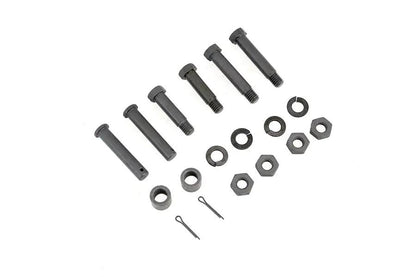 Colony Parkerized Footboard Hinge Bolt Kit for Harley Davidson EL & FL Models by Colony