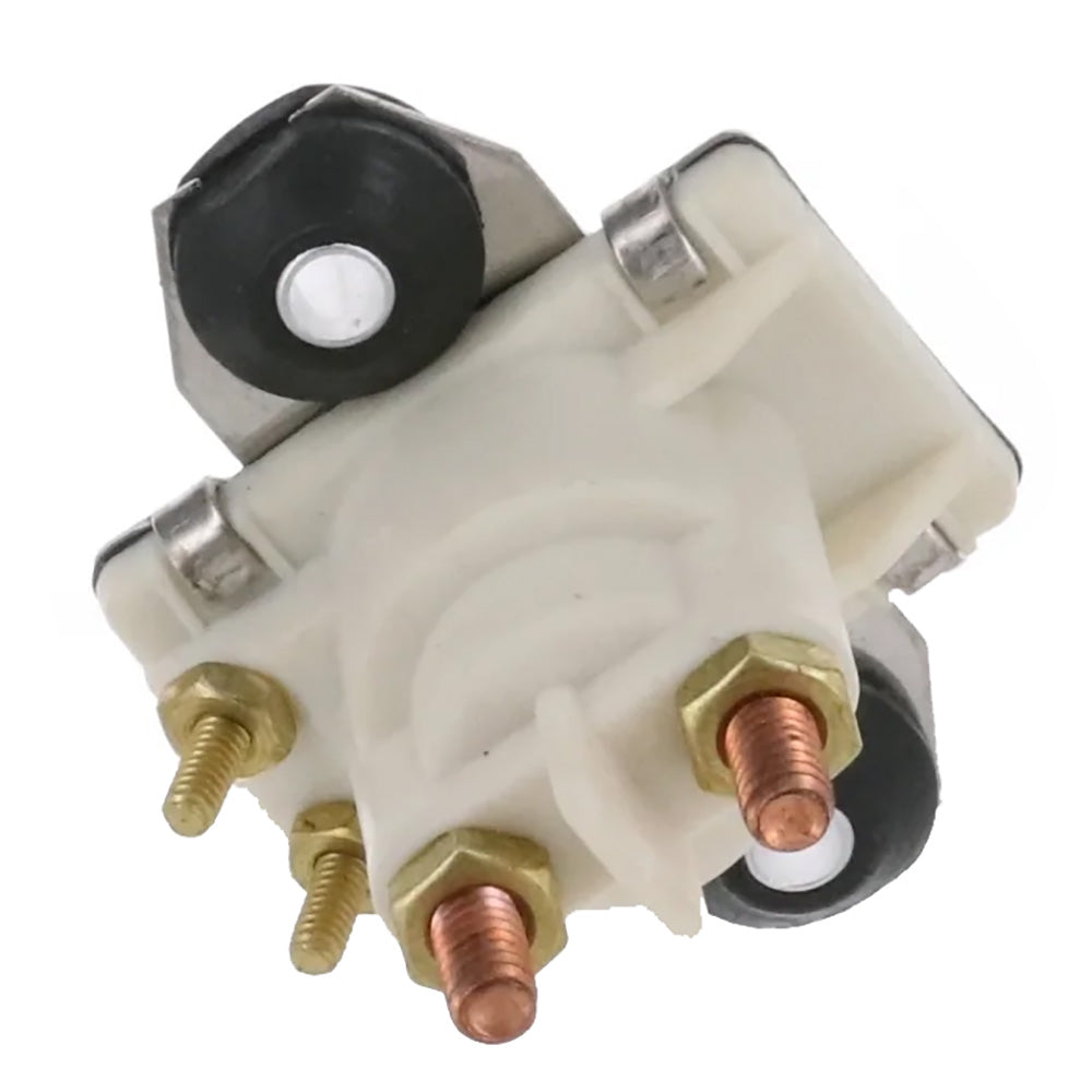 ARCO Marine Outboard Solenoid with Flat Isolated Base and White Housing – Part SW097