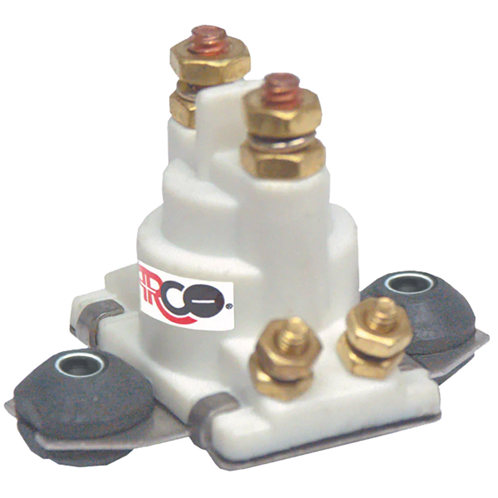 ARCO Marine Outboard Solenoid with Flat Isolated Base and White Housing – Part SW097