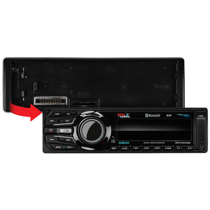 Boss Audio MR1308UABK Marine Bluetooth Digital Media Receiver with USB & SD Ports