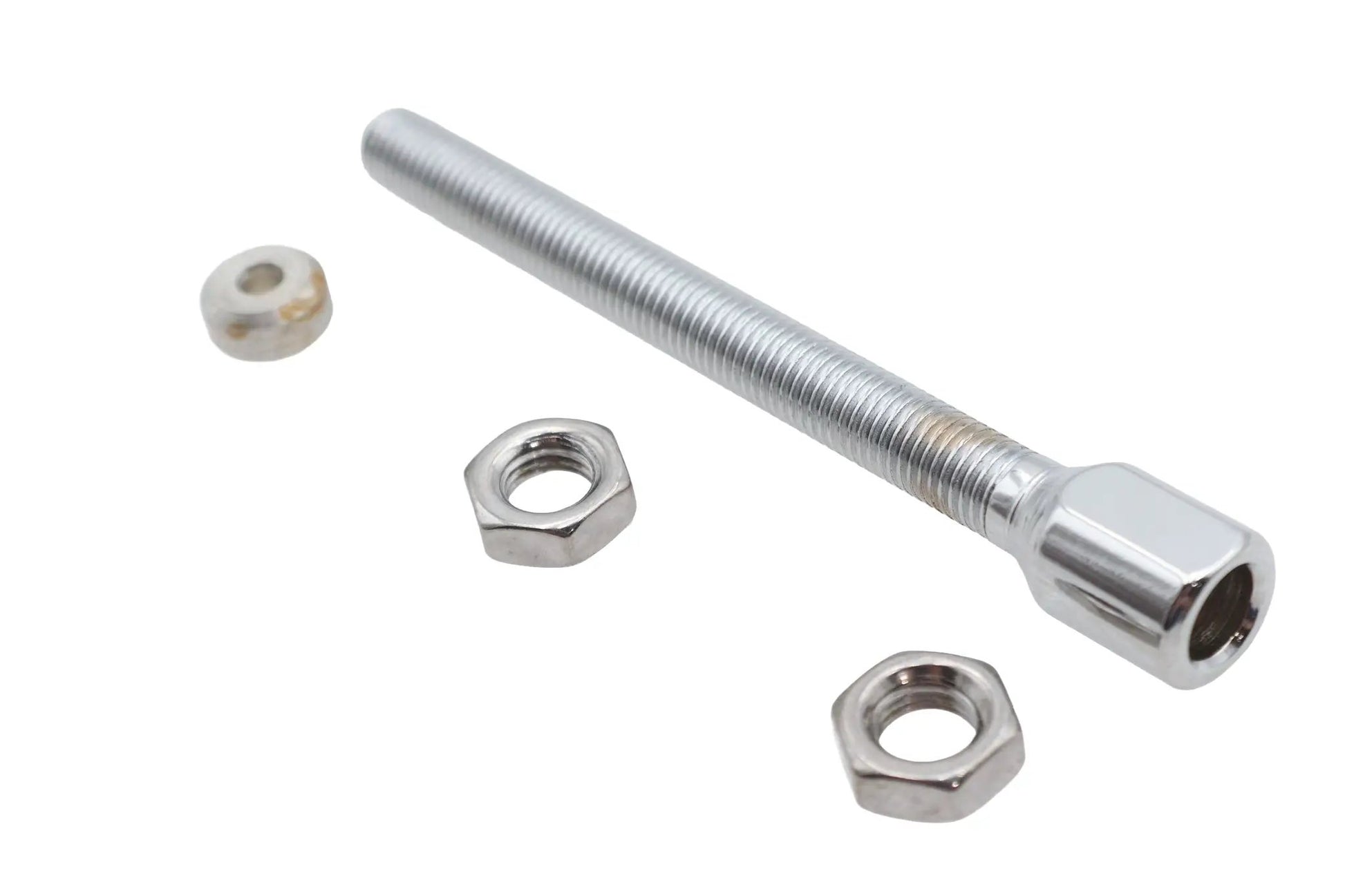 Colony Chrome Front Brake Cable Adjuster for Harley Davidson FL Models by Colony
