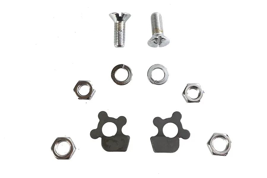 Colony Chrome Front Fender Mounting Kit for Harley Davidson EL (1936-1945) by Colony