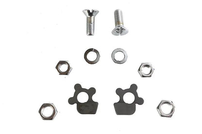 Colony Chrome Front Fender Mounting Kit for Harley Davidson EL (1936-1945) by Colony