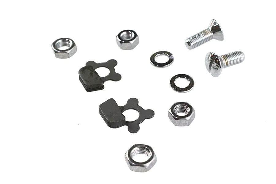 Colony Chrome Front Fender Mounting Kit for Harley Davidson EL (1936-1945) by Colony