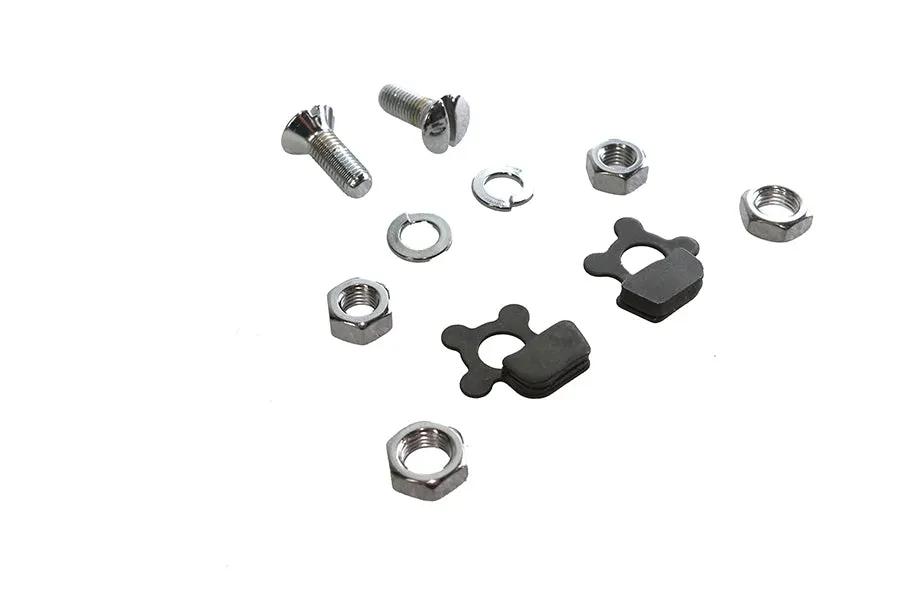 Colony Chrome Front Fender Mounting Kit for Harley Davidson EL (1936-1945) by Colony