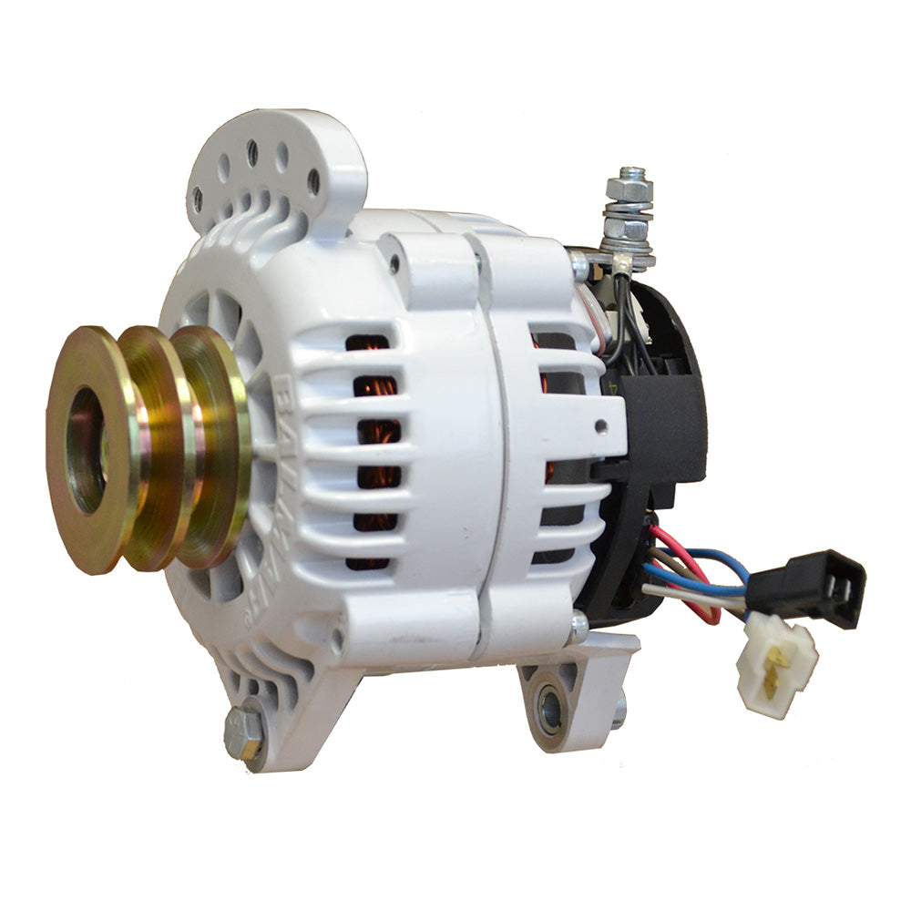 Balmar Alternator 120 AMP 12V with Dual Foot Saddle Mount and Isolated Ground