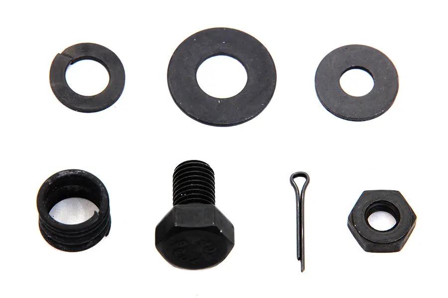 Colony Rear Chain Guard Mount Kit for Harley Davidson WL Models, Parkerized Finish by Colony