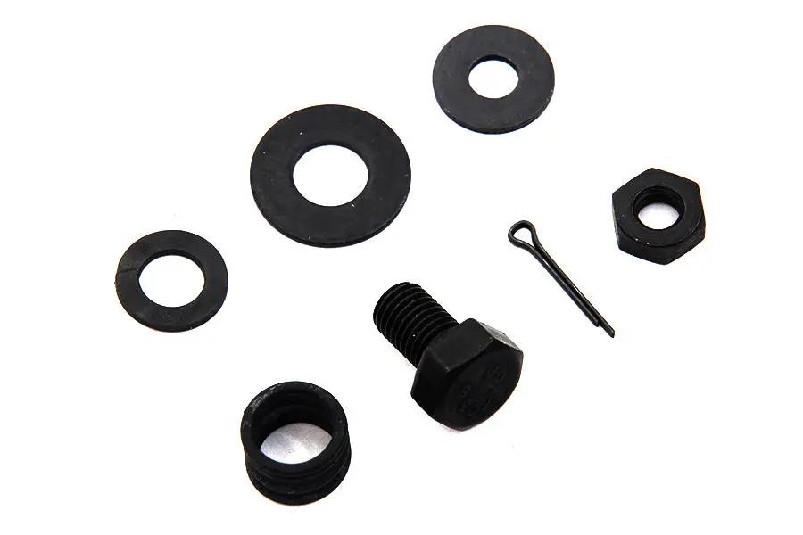 Colony Rear Chain Guard Mount Kit for Harley Davidson WL Models, Parkerized Finish by Colony