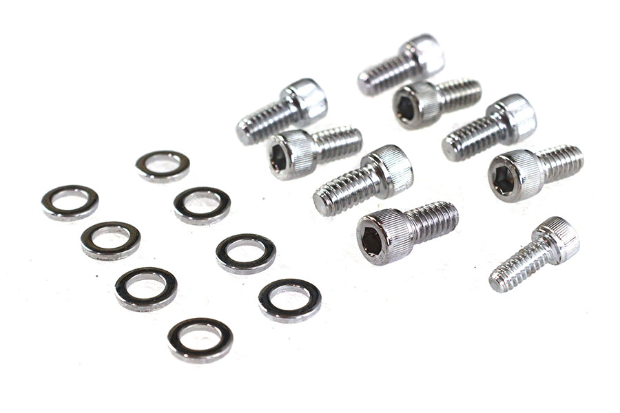 Colony Primary Cover Screw Kit Allen Type for Harley Davidson XLCH Models