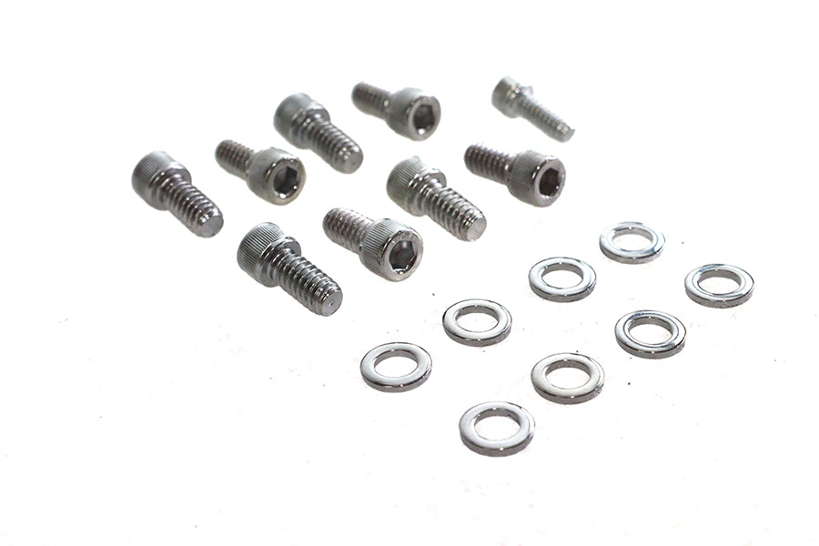 Colony Primary Cover Screw Kit Allen Type for Harley Davidson XLCH Models