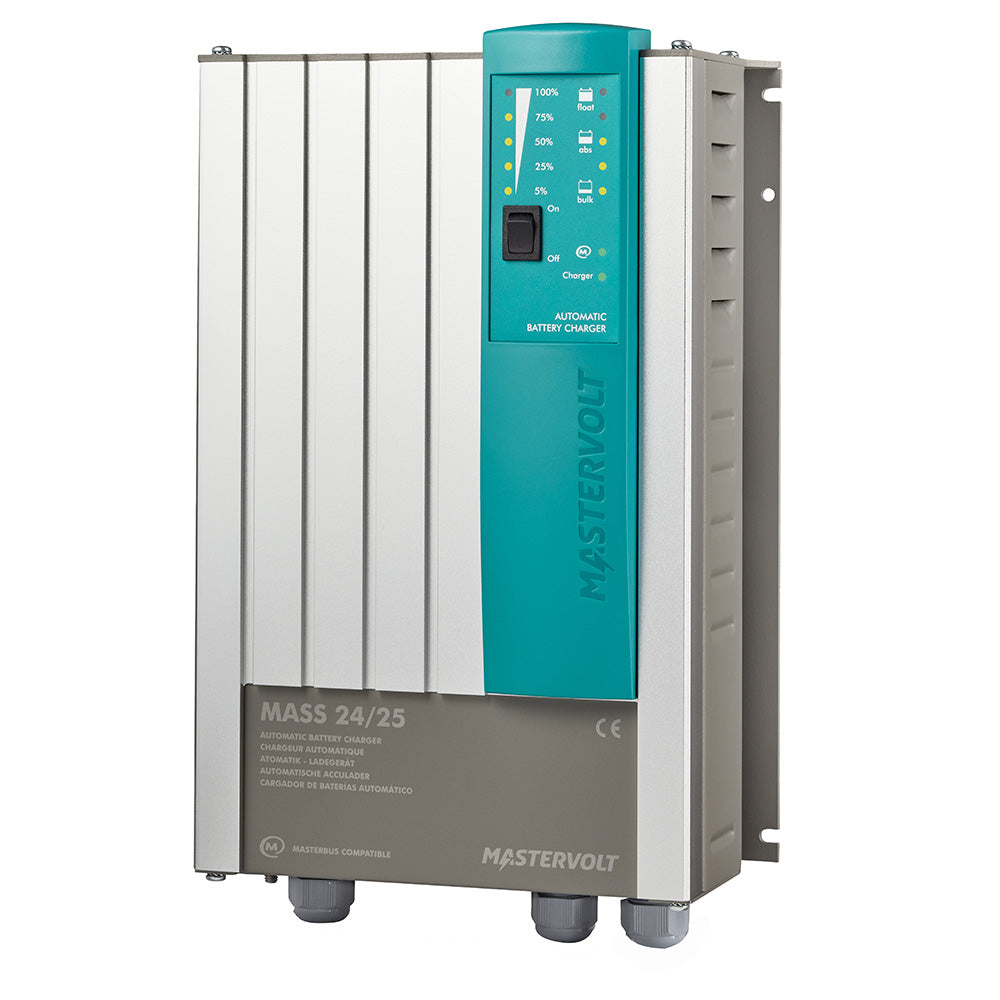 Mastervolt Mass 24/25-2 25 Amp 24V Battery Charger for Heavy-Duty Marine and Industrial Use