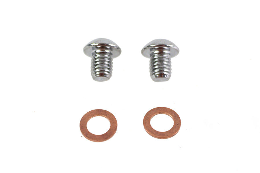 Colony 41mm Fork Slider Drain Screw for Harley Davidson FL and FLT Models