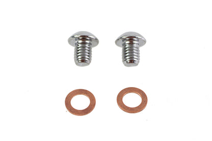 Colony 41mm Fork Slider Drain Screw for Harley Davidson FL and FLT Models