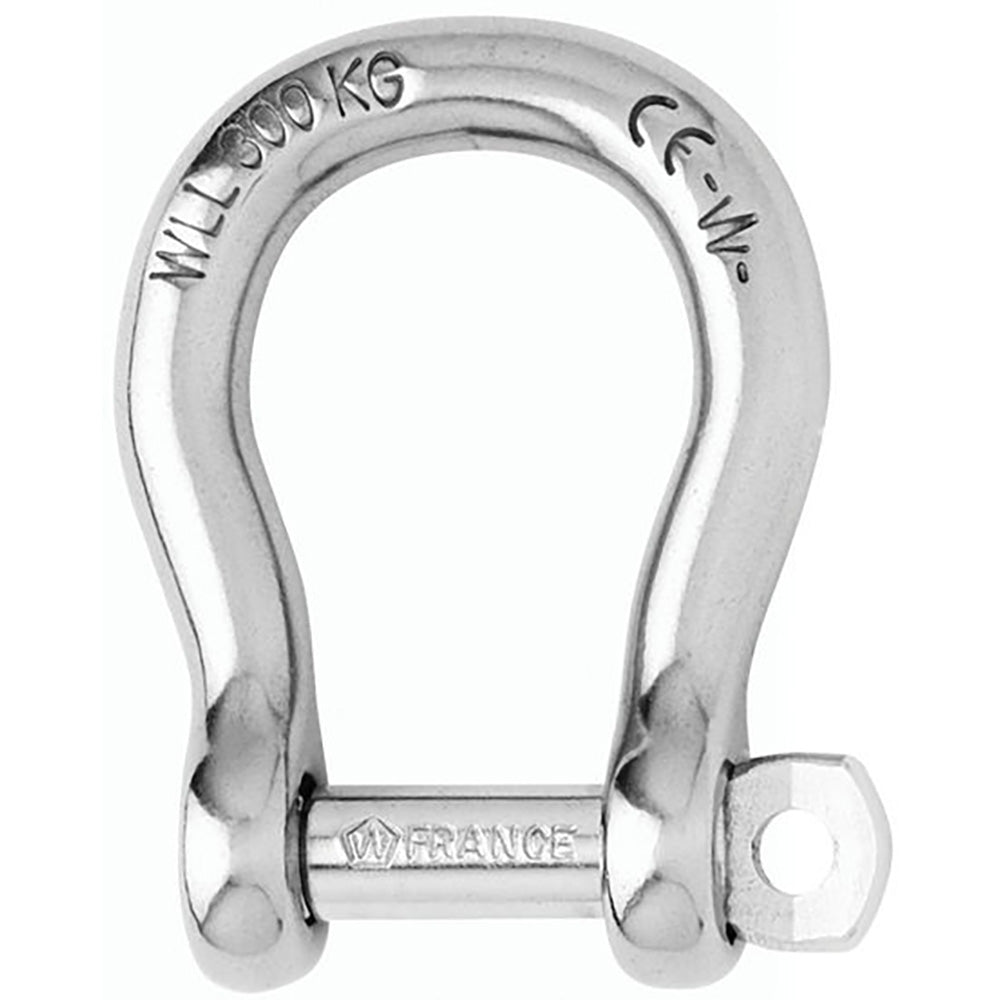 Wichard Marine 1248W Not Self-Locking Bow Shackle - 20mm Diameter, 25/32" Pin