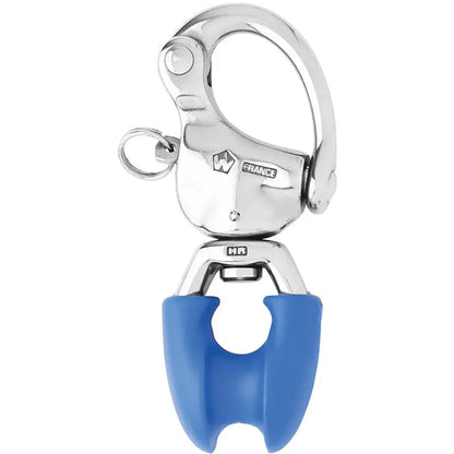 Wichard Marine HR Snap Shackle with Thimble Eye - 110mm (4-21/64") Length for Nautical and Industrial Use