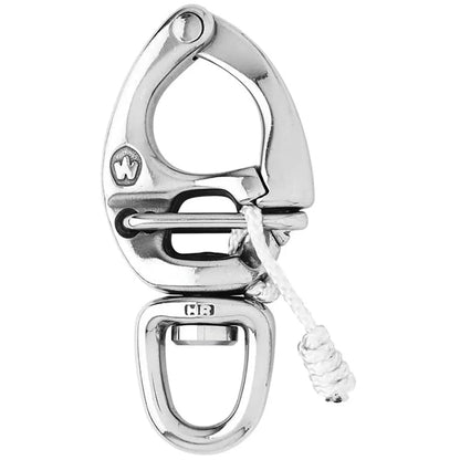 Wichard Marine HR Quick Release Snap Shackle with Swivel Eye - 5-1/8 inch Length