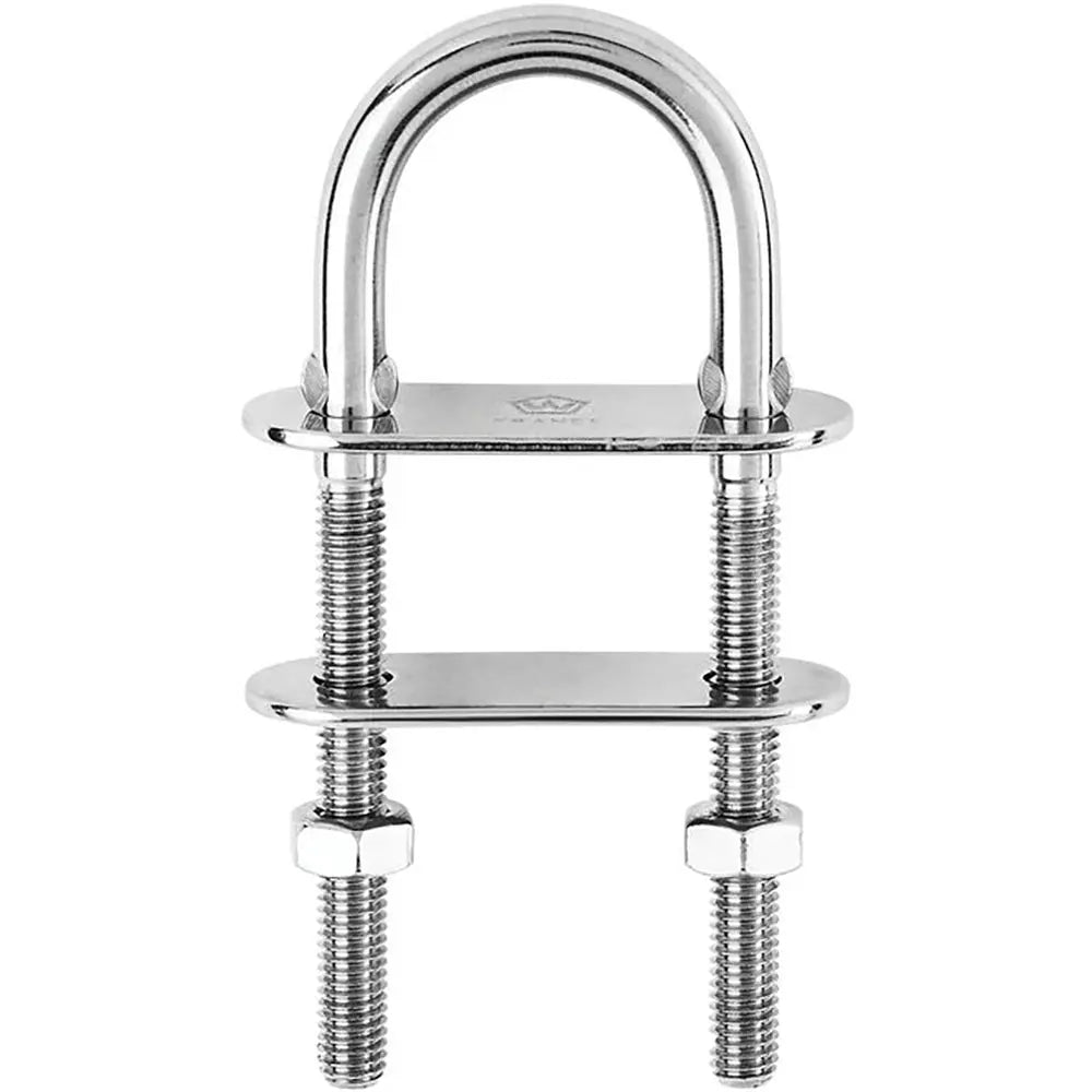 Wichard Marine U-Bolt Pad Eye 6mm Diameter, 2-3/4 inch Length for Marine and Industrial Use