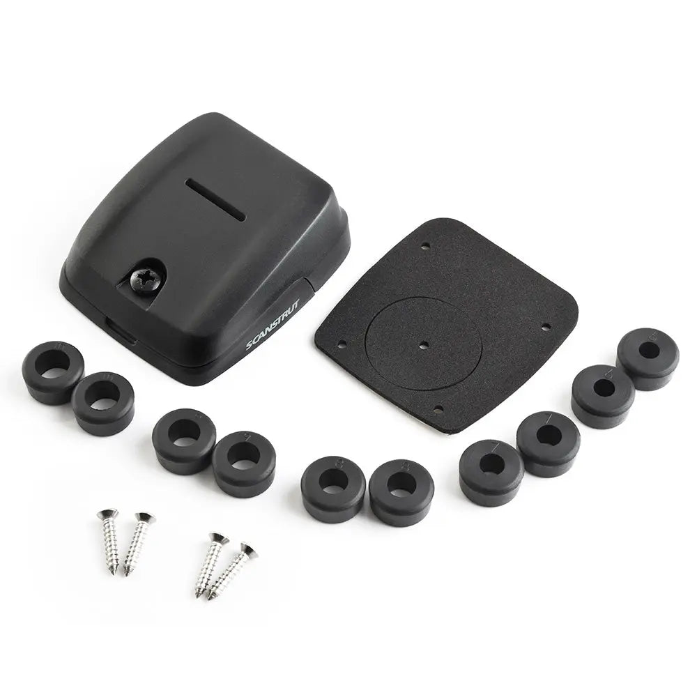 Scanstrut Horizontal Double Cable Seal - Black (Part DS-HD10-BLK)