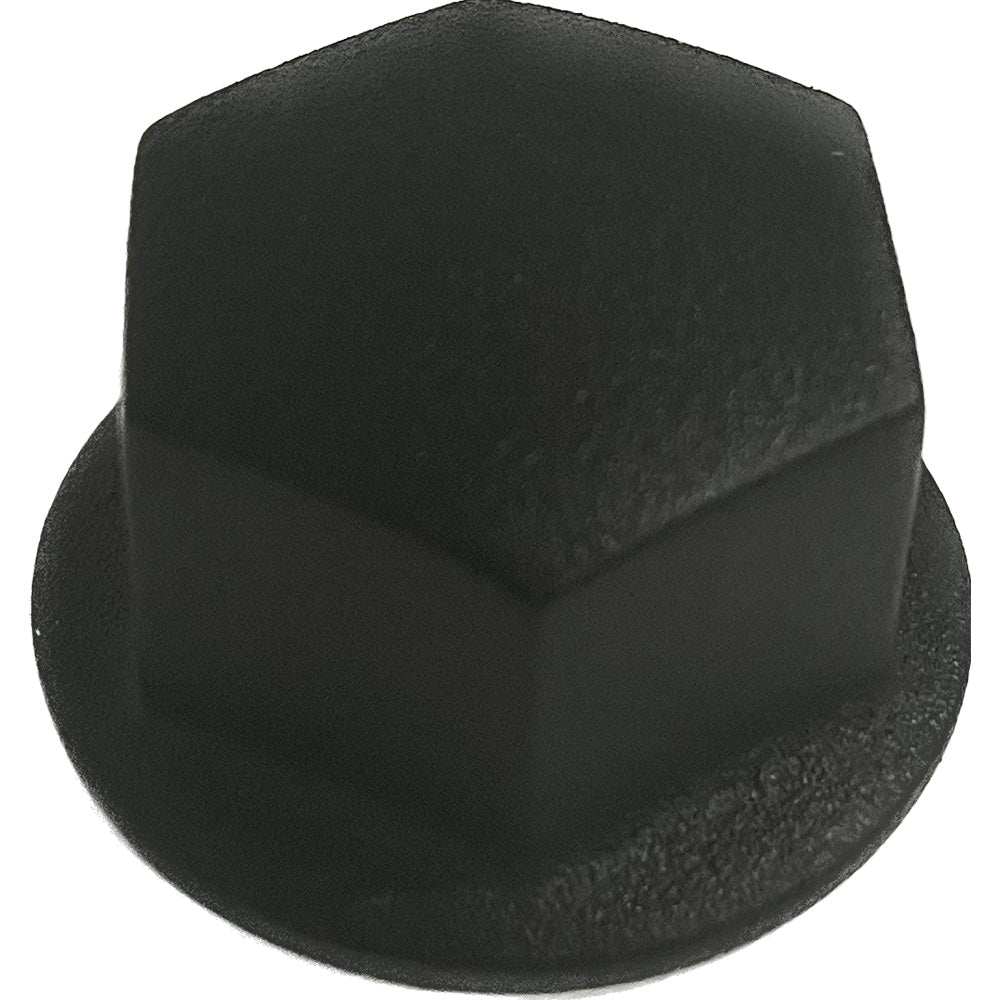 Uflex USA M12 Black Wheel Nut for Uflex Steering Wheels