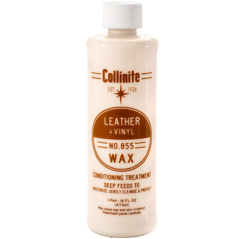 Collinite 855 Leather & Vinyl Wax - 16oz for Restoring and Protecting Leather and Vinyl Surfaces