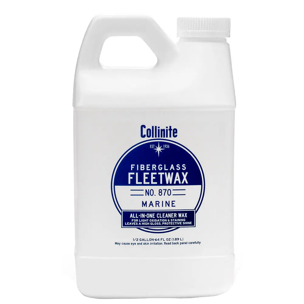 Collinite 870 Marine Fiberglass Fleetwax - 64 oz for Superior Boat Surface Protection