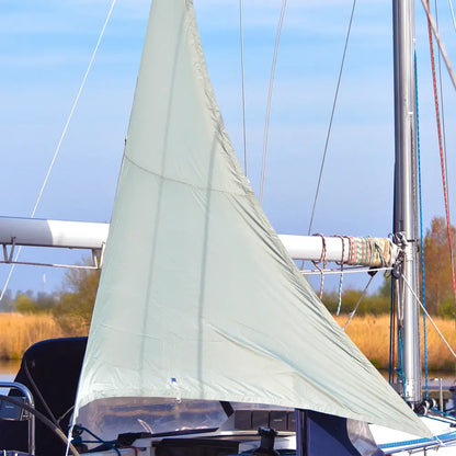 Blue Performance Triangle Sunshade - Medium for Boat, Garden & Outdoor Use