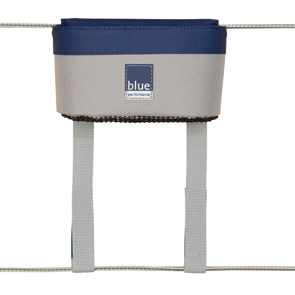 Blue Performance Can Holder for Railing - Model PC3660