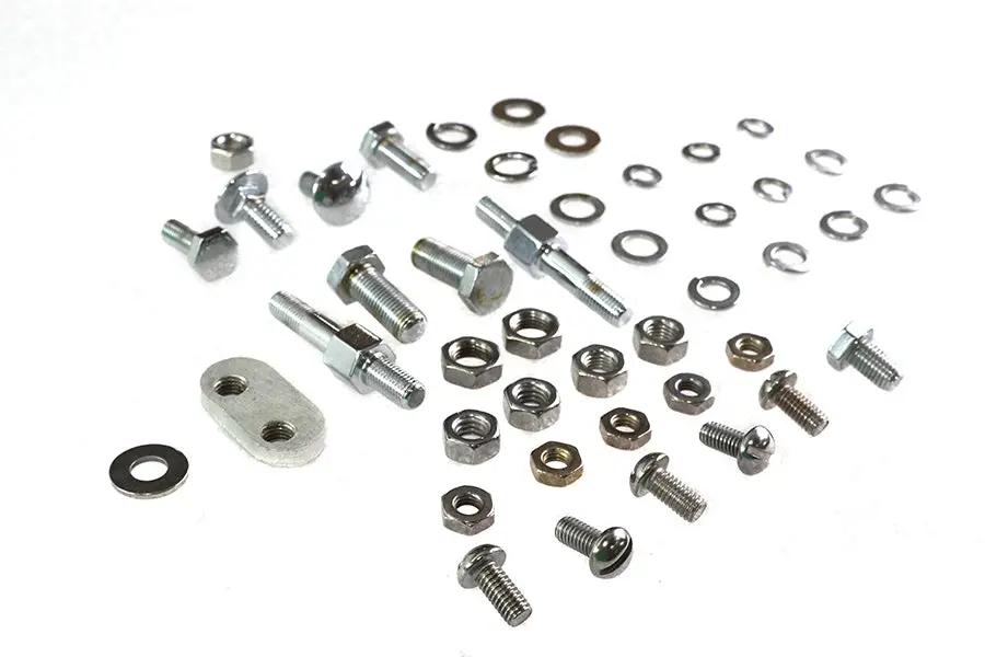 Colony Rear Fender Chrome Mount Kit for Harley Davidson WL Models by Colony