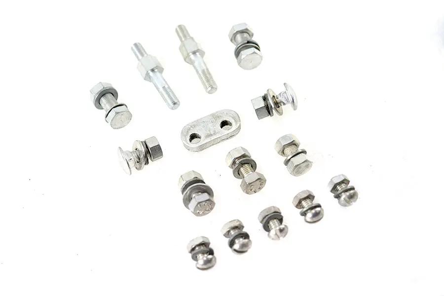 Colony Cadmium Rear Fender Mount Kit for Harley Davidson WL (1929-1938) by Colony