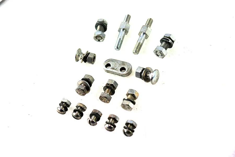 Colony Cadmium Rear Fender Mount Kit for Harley Davidson WL (1929-1938) by Colony