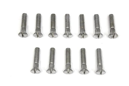 Colony Cam Cover Screw Kit Cadmium for Harley Davidson EL & FL Models by Colony