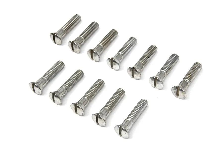 Colony Cam Cover Screw Kit Cadmium for Harley Davidson EL & FL Models by Colony