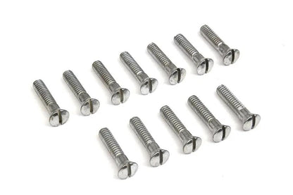 Colony Cam Cover Screw Kit Cadmium for Harley Davidson EL & FL Models by Colony