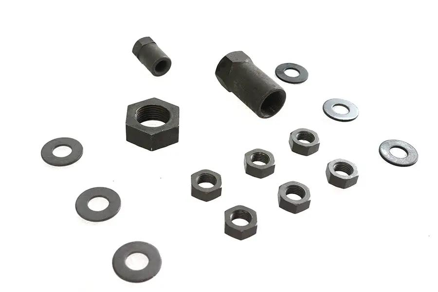 Colony Support Rod Mount Kit Parkerized for Harley Davidson WL Models by Colony