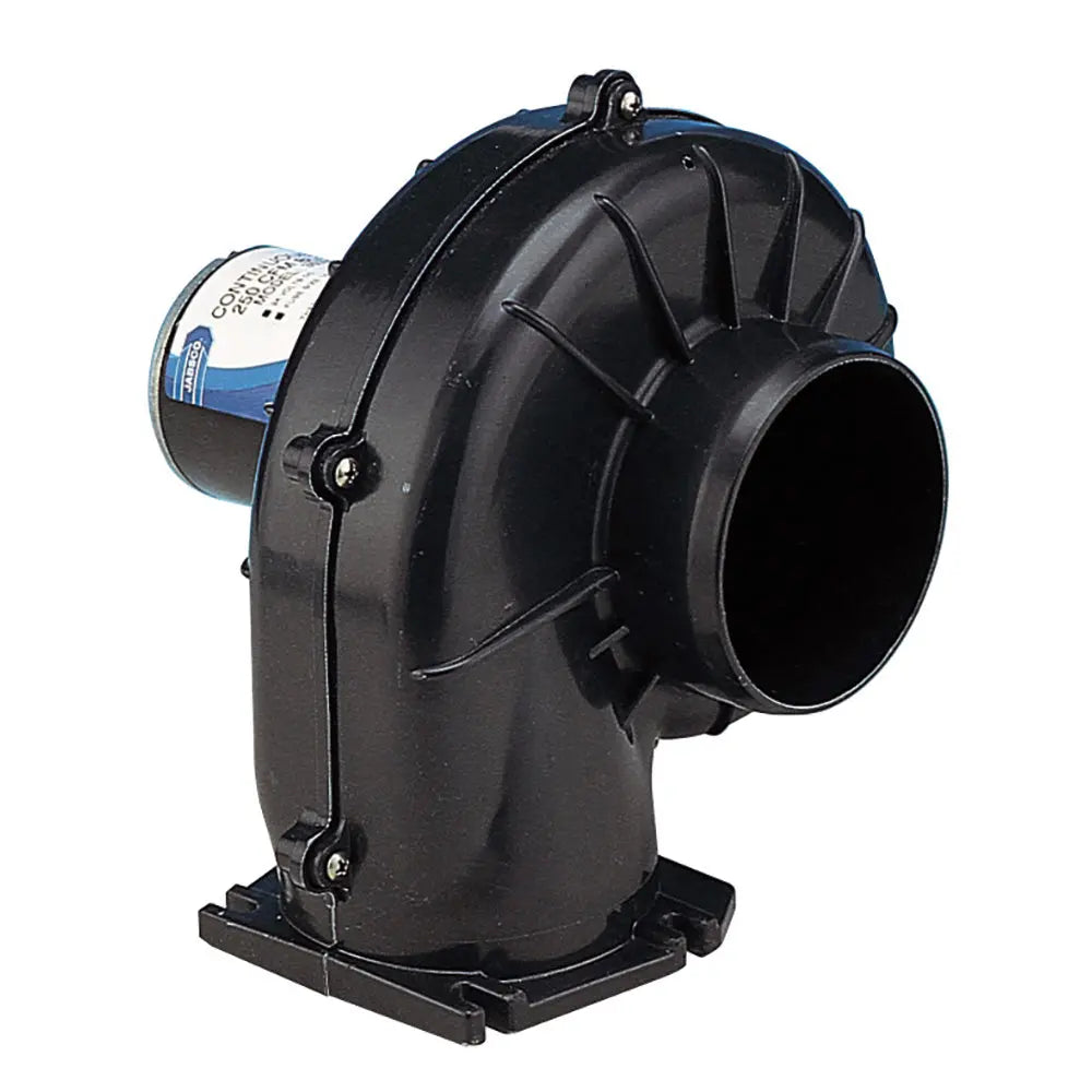 Jabsco 4-Inch Flangemount Heavy Duty 24V Blower with 250 CFM Airflow