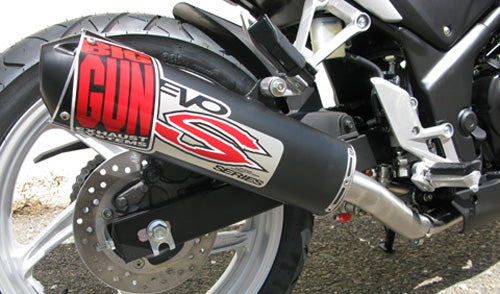 BIG GUN Exhaust EVO Street-Series Honda Slip-On (Part Number 16-1202)