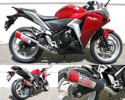BIG GUN Exhaust EVO Street-Series Honda Slip-On (Part Number 16-1202)