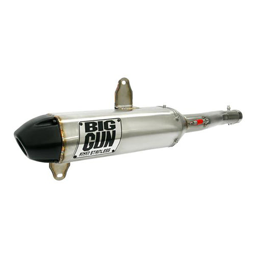 Big Gun Exhaust EXO Stainless Exhaust for Suzuki, Part Number 14-5602