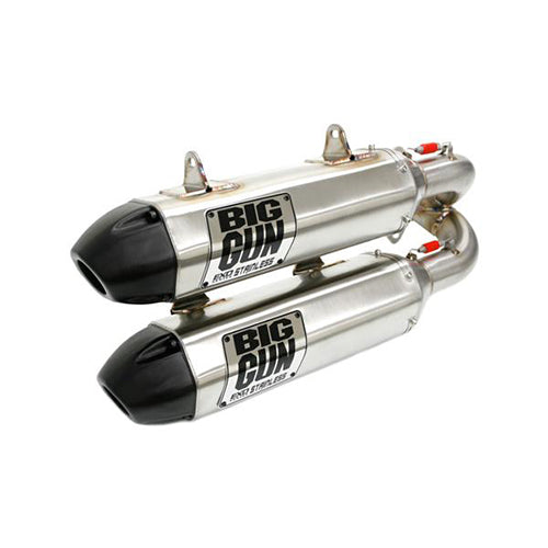 BIG GUN EXHAUST 14-7972 Stainless Exhaust for Polaris Vehicles