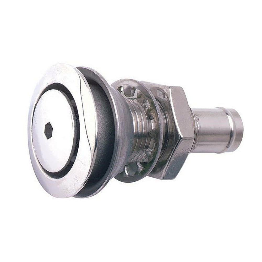 Attwood Marine 66031-3 Stainless Steel Flush Mount Fuel Vent - Straight
