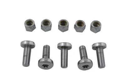 Colony Rear Disc Bolt and Nut Kit Chrome for Harley Davidson FXD (1992-2001) by Colony