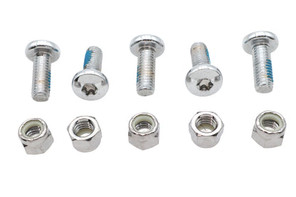 V-Twin Rear Disc Bolt and Nut Kit Chrome for Harley Davidson FXD (1992-2001)