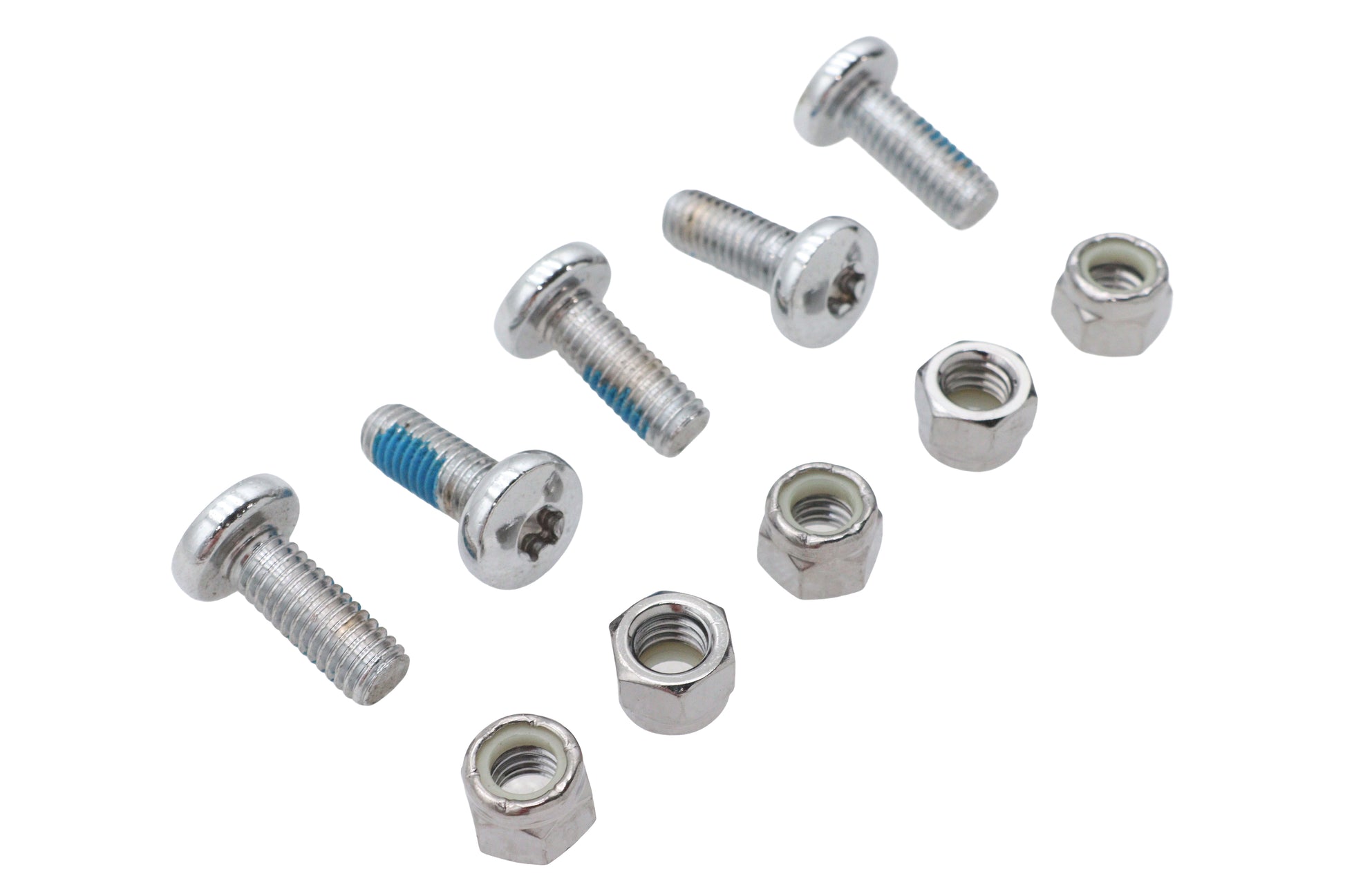 V-Twin Rear Disc Bolt and Nut Kit Chrome for Harley Davidson FXD (1992-2001)