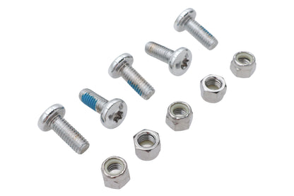 V-Twin Rear Disc Bolt and Nut Kit Chrome for Harley Davidson FXD (1992-2001)