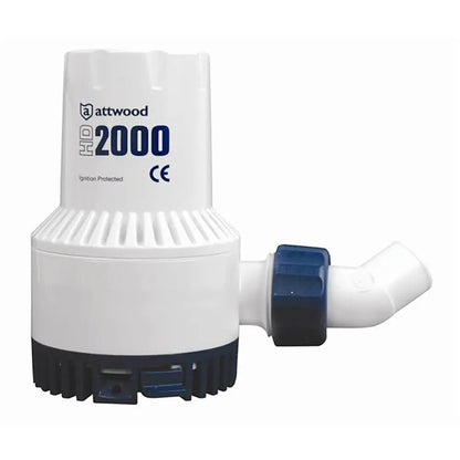 Attwood Marine HD2000 Heavy Duty Bilge Pump - 24V, 2000 GPH