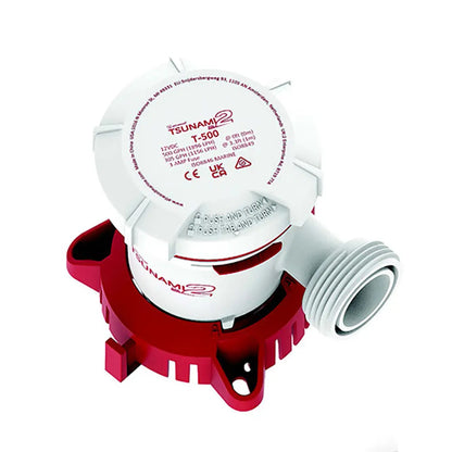 Attwood Marine Tsunami MK2 Manual Bilge Pump T500 - 500 GPH, 12V