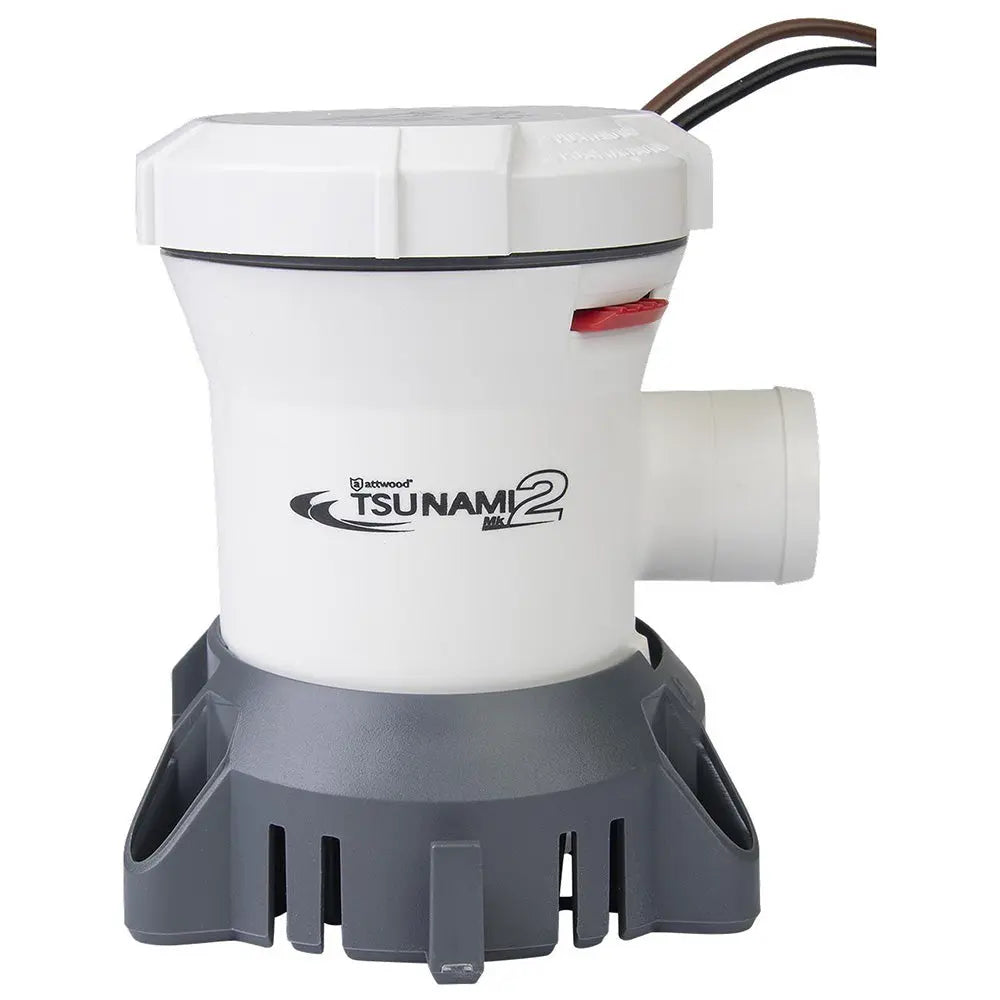 Attwood Marine Tsunami MK2 Manual Bilge Pump T1200 - 1200 GPH, 12V